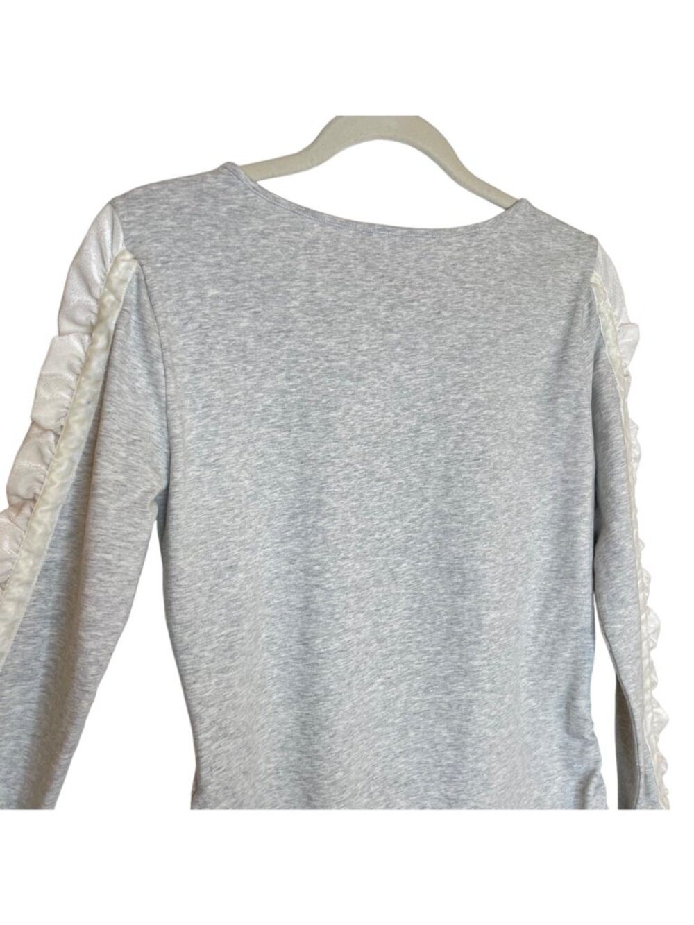 Sundance Bellina Ruched Velvet Sleeve Long Sleeve Top, XS - Picture 5 of 7